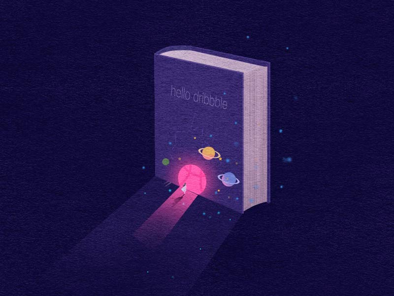 hello dribbble by 我是张小新 on Dribbble