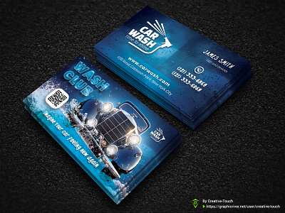 Car Wash Business Card auto clean business card auto detailing business card banners blue business business card car car care car cleaning business card car polish business card car wash car wash business card car wax care carwash corporate corporate business card creative creative business card elegant