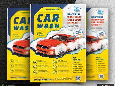 Car Wash Flyer Template