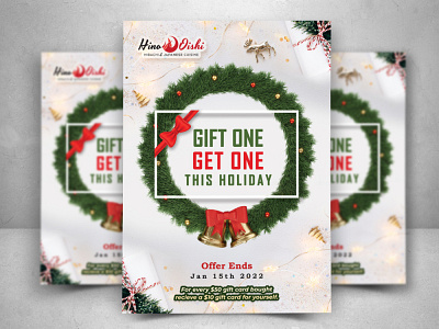 Christmas Poster Template christmas design