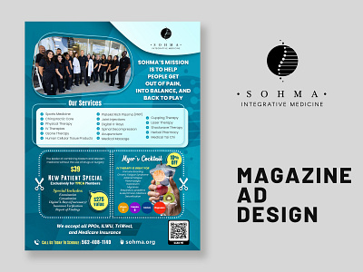 Sohma Magazine Ad Design magazine ad medical magazine ad