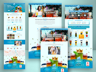Tshui-ta Website Design juice ui juice ui design juice web template juice website