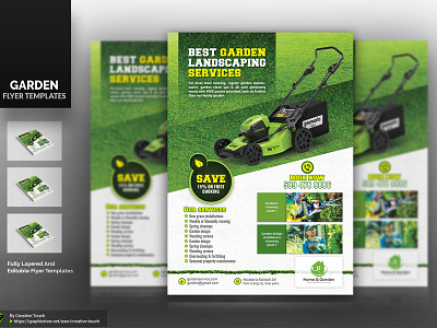 Garden Flyer Template