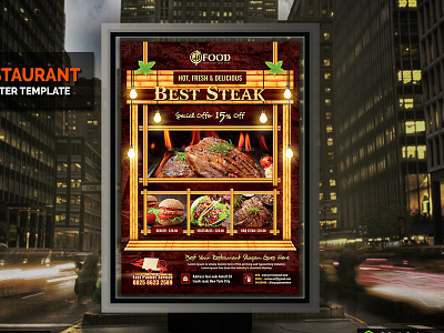 Restaurant Poster Template