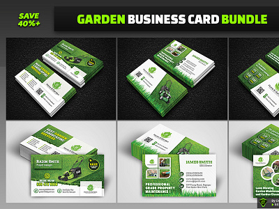 Garden Business Card Bundle