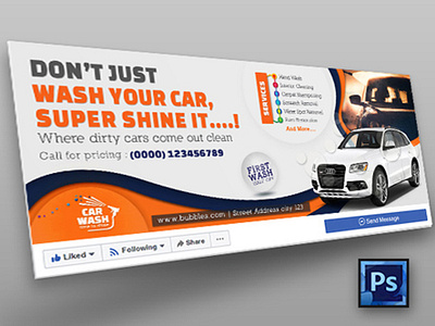 Car Wash Banner Designs Themes Templates And Downloadable Graphic Elements On Dribbble