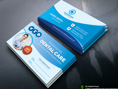 Dental Business Card anatomy blue dental dental card dental clinic dental equipment dental hygienist dentist dentistry doctor green health care hospital mouth sea green smiling teeth cleaning tooth toothbrush