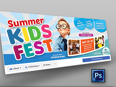 Kids Summer Camp Poster