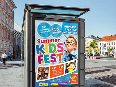 Kids Summer Camp Poster