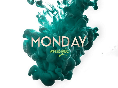 Monday Magic asif illustrations monday magic typography