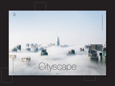 CityScape building cityscape hero page landing page skyscrappers ui ux uiinspiration web website webui