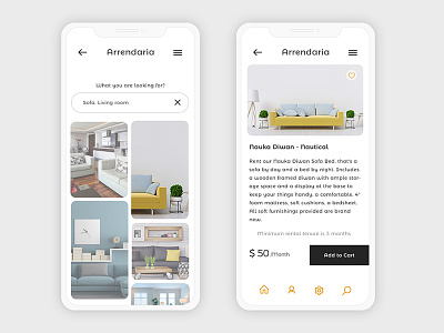 Furniture Rental Mobile App