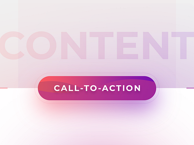 Call to Action button design call to action cta gradient web design