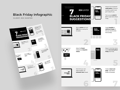 Black Friday Infographic black black and white black friday friday infographic poster tips tricks