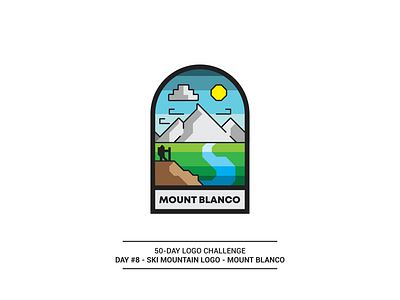 50 Day Logo Challenge - Mount Blanco