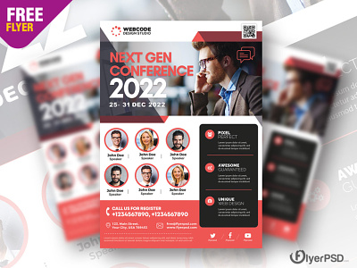 Corporate Conference Flyer PSD Template conference flyer corporate flyer flyer flyer psd free free psd freebie freepsd photoshop psd psd flyer seminar flyer template