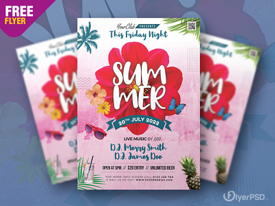 Summer Special Event Flyer PSD flyer flyer psd free flyer free psd graphicdesign party flyer photoshop poster psd psd flyer summer summer event summer party summer party flyer template