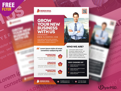 Corporate Business Promotion Flyer PSD