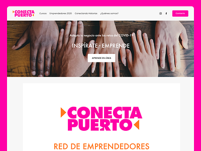 ConectaPuerto Website copyleft web website