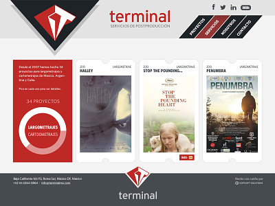 Terminal copyleft film website