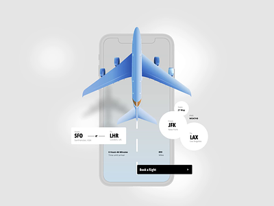 Mobile- Flight Booking| Airlines UI| Motion Graphics 3d android animation branding design graphic design illustration logo material design mobile app mobile ux motion graphics ui web ux