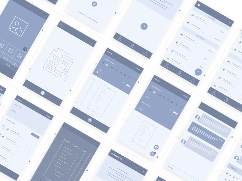 Mobile Wireframes by f1studioz on Dribbble