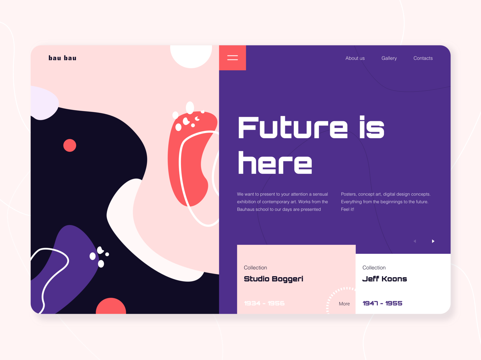 Bau Bau Landing Page Concept By Diana Makar For Arounda On Dribbble