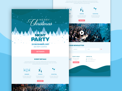 Christmas Landing Page