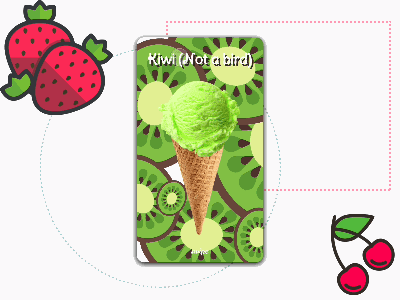 Ice Cream animation erminedesign food mobile principle sketch ui ux