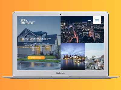 BBC - Real estate web site design real estate sketch uxui