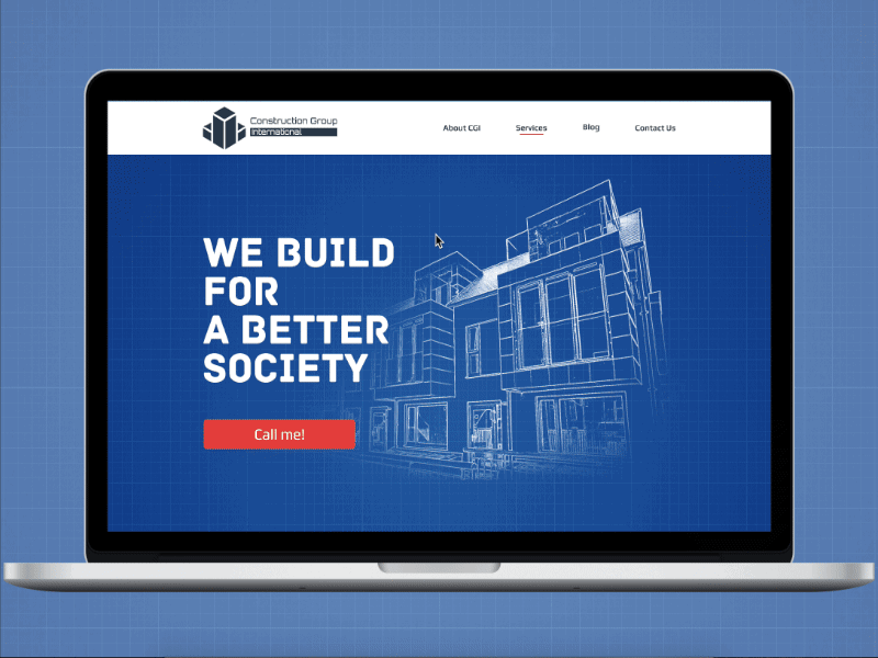 CGI - website redesign