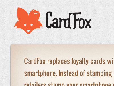 Startup Weekend - CardFox