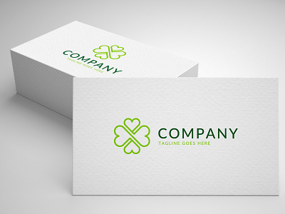 infinity clover logo template clover eco forever fortune grass heart infinity landscape leaf leaves logo loop love medical natural nature organic pharmacy plant template