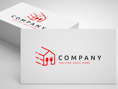food delivery logo template vs2