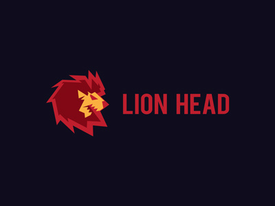 lion head logo burning feline fire flaming jungle king lion logo power predator royal safari sale security template wild wildlife zoo