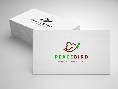 peace bird logo template animal bird dove fly freedom heart hope leaf leaves logo love nature peace plant pure purity sale template tree wings