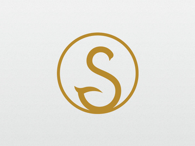 letter s swan logo template alphabet animal beauty bird cosmetics goose initial letter letterform logo modern s sale spa swan template type typography wellness