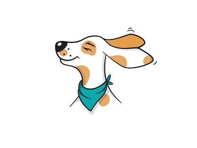 Logo for a startup dog accessory business