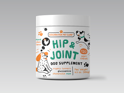 Dog Supplement Label