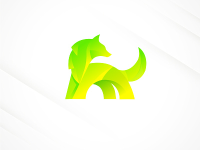 Dog Abstract Logo | Modern Logo Design abstract logo app icon app logo best logo best shot brand identity colorful dog dog logo eco gradient green highlight illustration mark modern dog natural logo rezaunnobi ui ux