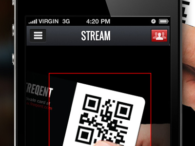 Stream App app ios loyalty qr