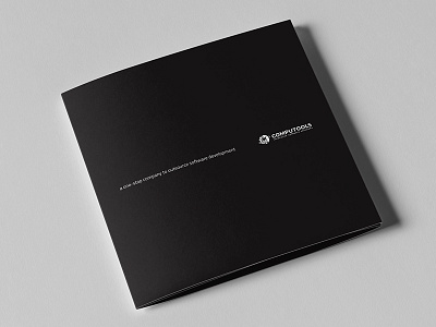Booklet for Software Development Company booklet brochure polygraphy prepress