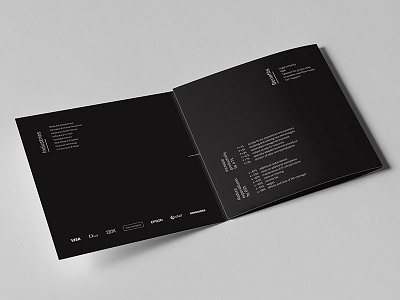 Booklet for Software Development Company booklet brochure polygraphy prepress