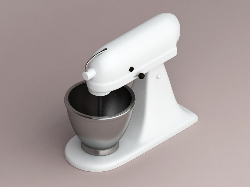Model K KitchenAid, 1937 konceptsketcher kitchenaid isometric appliances kitchen 3d