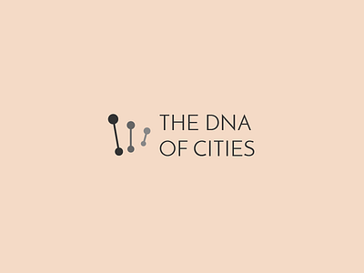 THE DNA OF CITIES branding design logo ui