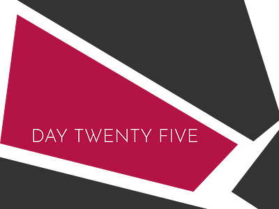 Day 25 branding experiment typeandcolorchallenge typography vector