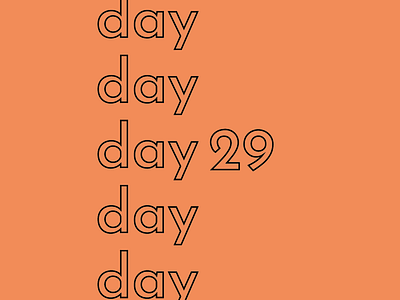 Day 29 experiment typeandcolorchallenge typography vector