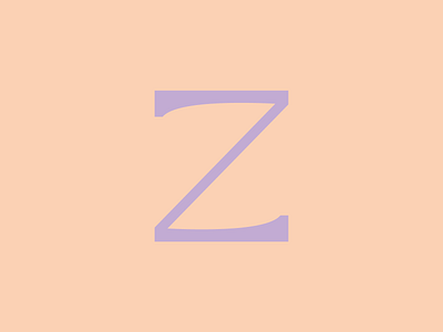Day 26 - Z design experiment letter type typeandcolorchallenge typography vector z