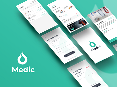 Medic App design graphical design mobile app ui uidesign