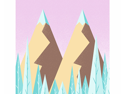 #36daysoftype - M is for Mountains
